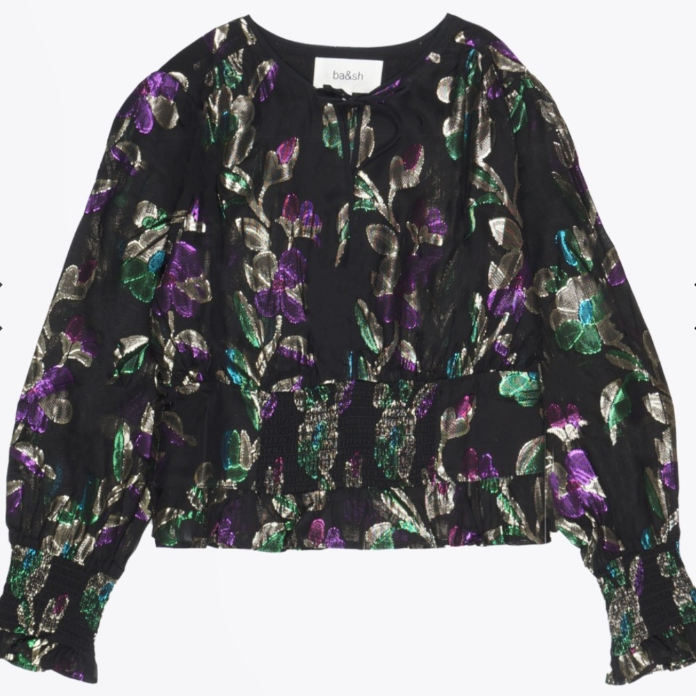 NWT bash Angelo top size 1 Mardi Gras ready